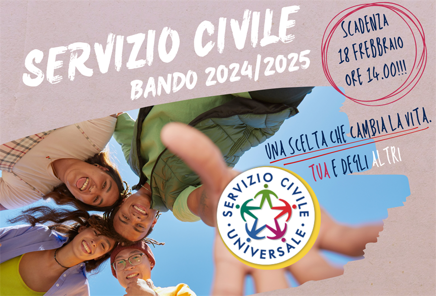 SERVIZIO CIVILE BANDO 2024/2025